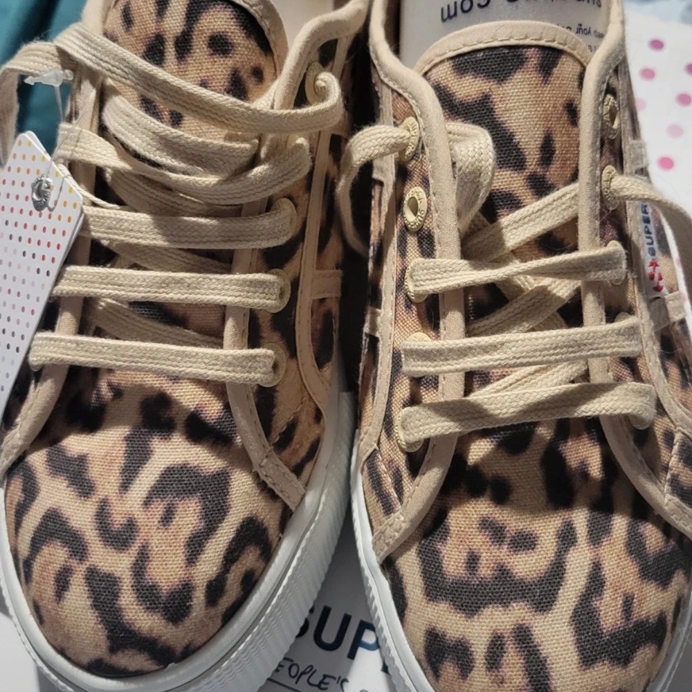 Superga Leopard Print Women's Sneakers
